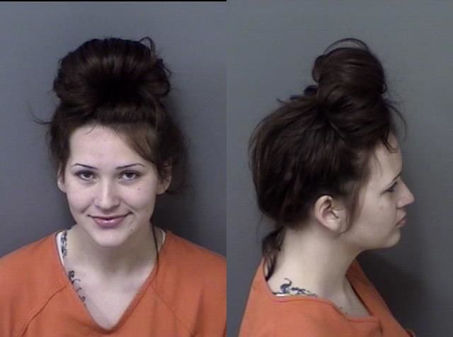 Angelica Ard arrested Jan. 20 on six felony counts of possession of a controlled substance and a misdemeanor charge of drug paraphernalia.
